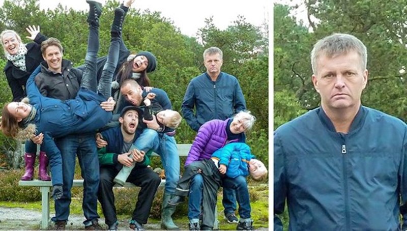 Nitko mu nije najavio da će ovo biti blesavo fotografiranje