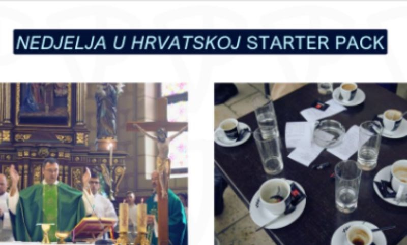 Fotku koja prikazuje kako izgleda prosječna nedjelja svakog Hrvata lajkaju tisuće, ovo je hit!