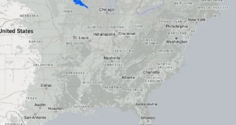 Netko je napravio mapu koja pokazuje kako bi izgledalo kad bi se Hrvatska preselila u SAD