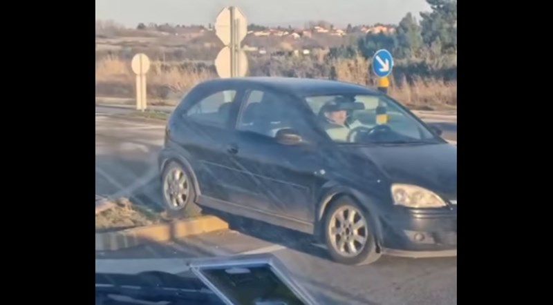 Snimka iz Zadra obara sve rekorde: nitko ne može vjerovati što je izveo tip za volanom