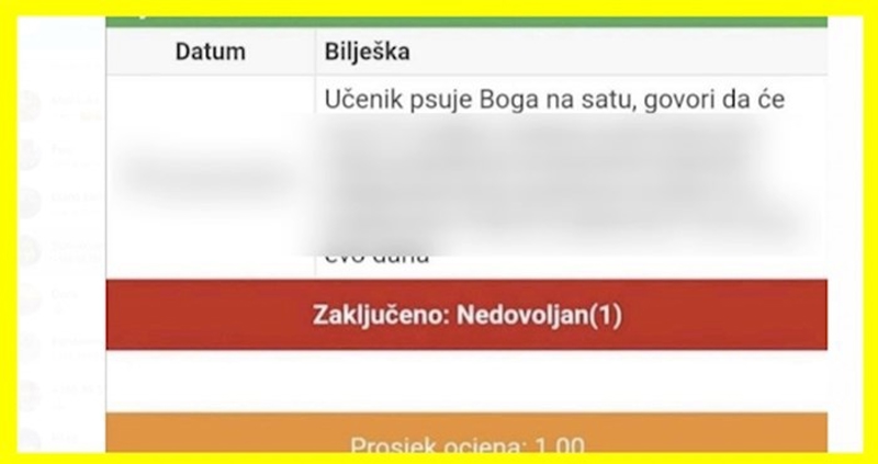 Facebookom se širi nevjerojatna bilješka nastavnika: Ljudi su u šoku što je sve učenik izveo