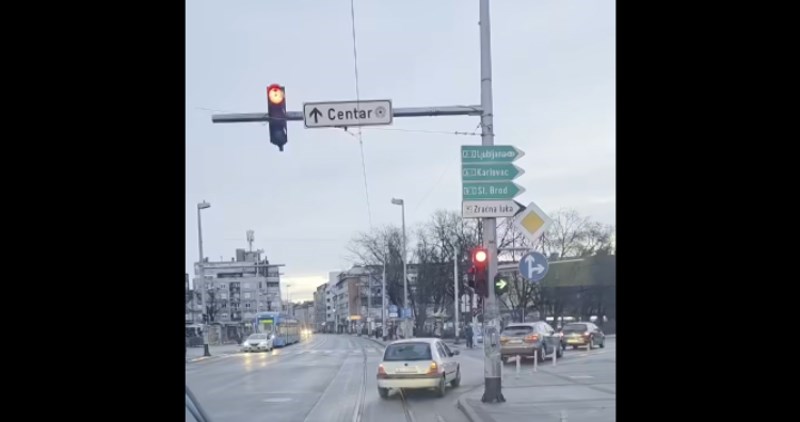 Bizaran semafor potpuno je zbunio vozače u Zagrebu, ovo morate vidjeti!