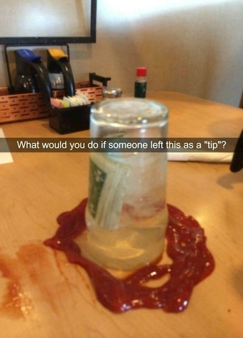 Ovako su ostavili napojnicu konobarici