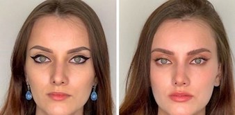 Žene su se prvo našminkale same, a onda ih je našminkala profesionalka. Pogledajte razliku