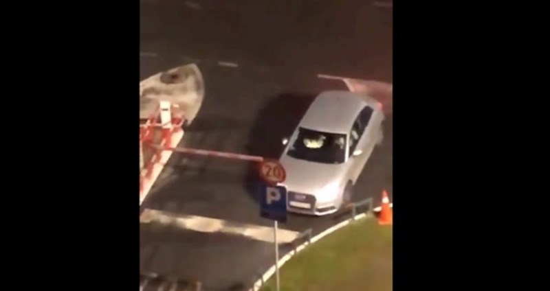 Svi umiru od smijeha na snimku iz Beograda: Pogledajte epski izlazak s parkinga