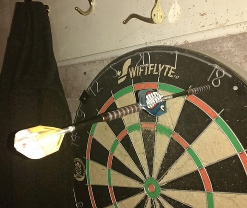 "Moj prijatelj je ispalio strelicu u drugu strelicu, u stilu Robina Hooda.”