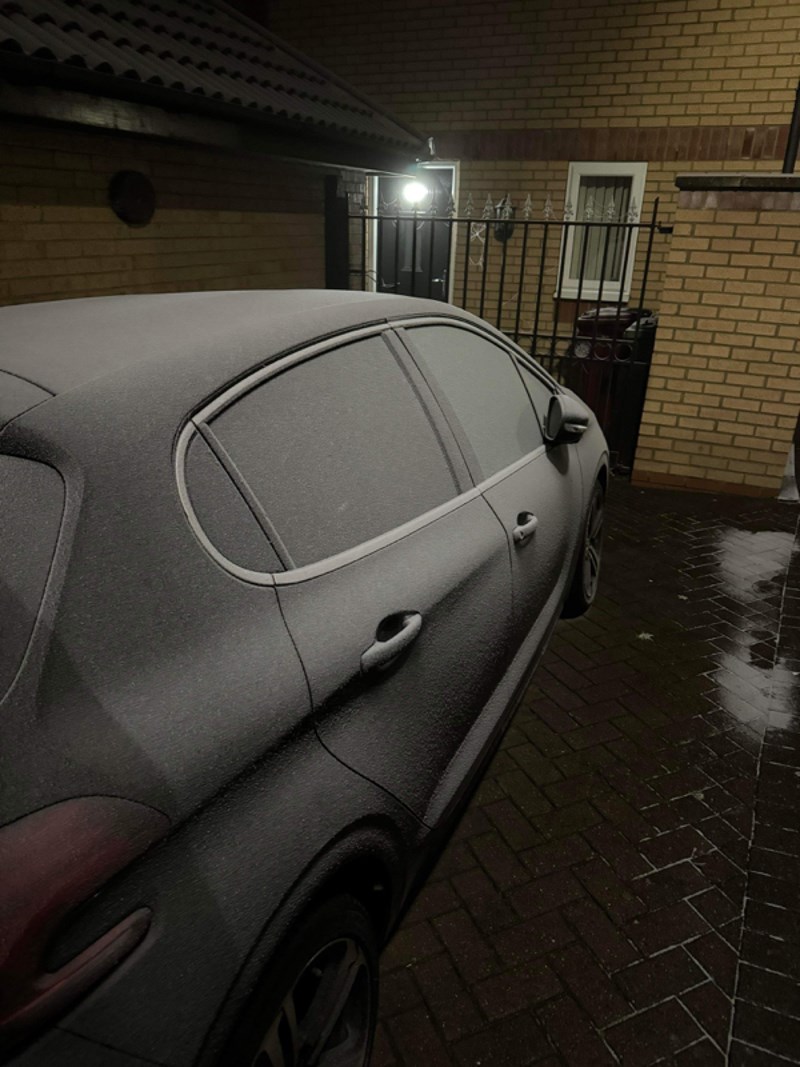 Zbog specifičnog snijega fotka izgleda kao grafika na igri