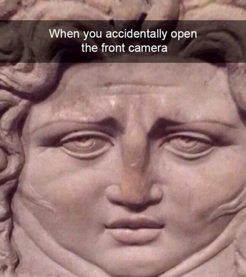 Kad slučajno otvoriš prednju kameru