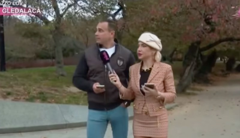 Poznata srpska voditeljica otišla je u SAD pratiti izbore, teško je prepričati scenu koju je snimila