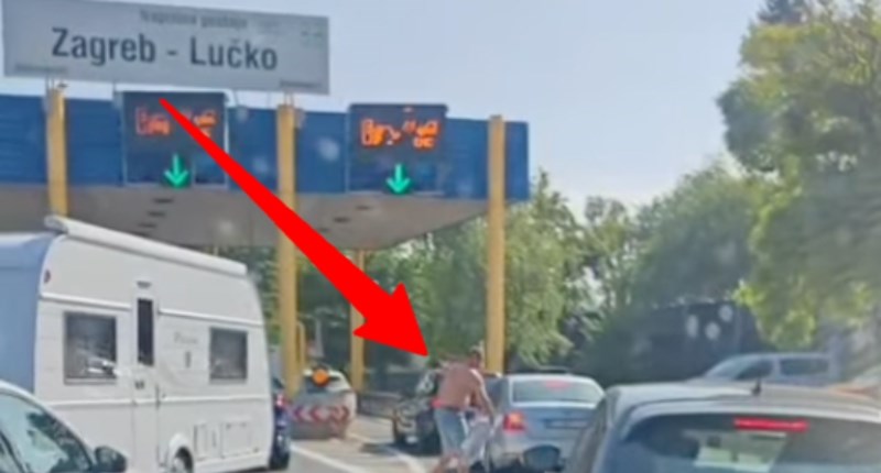 Scena s ulaza na autocestu u Zagrebu postala je hit, morate vidjeti što je ovaj čovjek radio