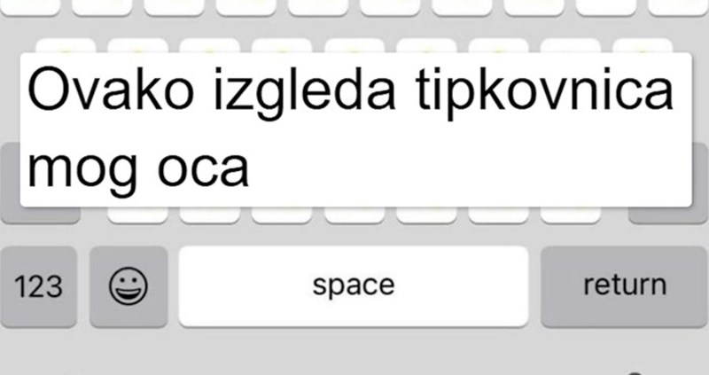 Netko je napravio fotku tipkovnice svakog tate na svijetu, mnogi će se prepoznati u ovom