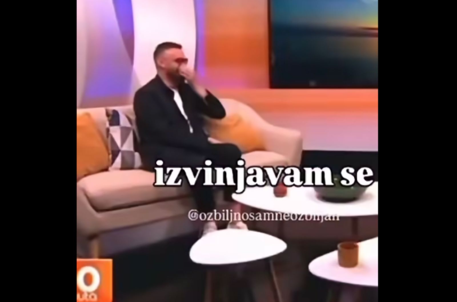 Urnebesna snimka iz BiH: Gost prasnuo u smijeh kad je čuo pitanje voditeljice