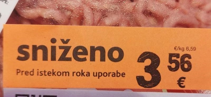 U popularnom lancu snizili su meso jer je pred istekom roka, morate vidjeti koliko je prije koštalo!