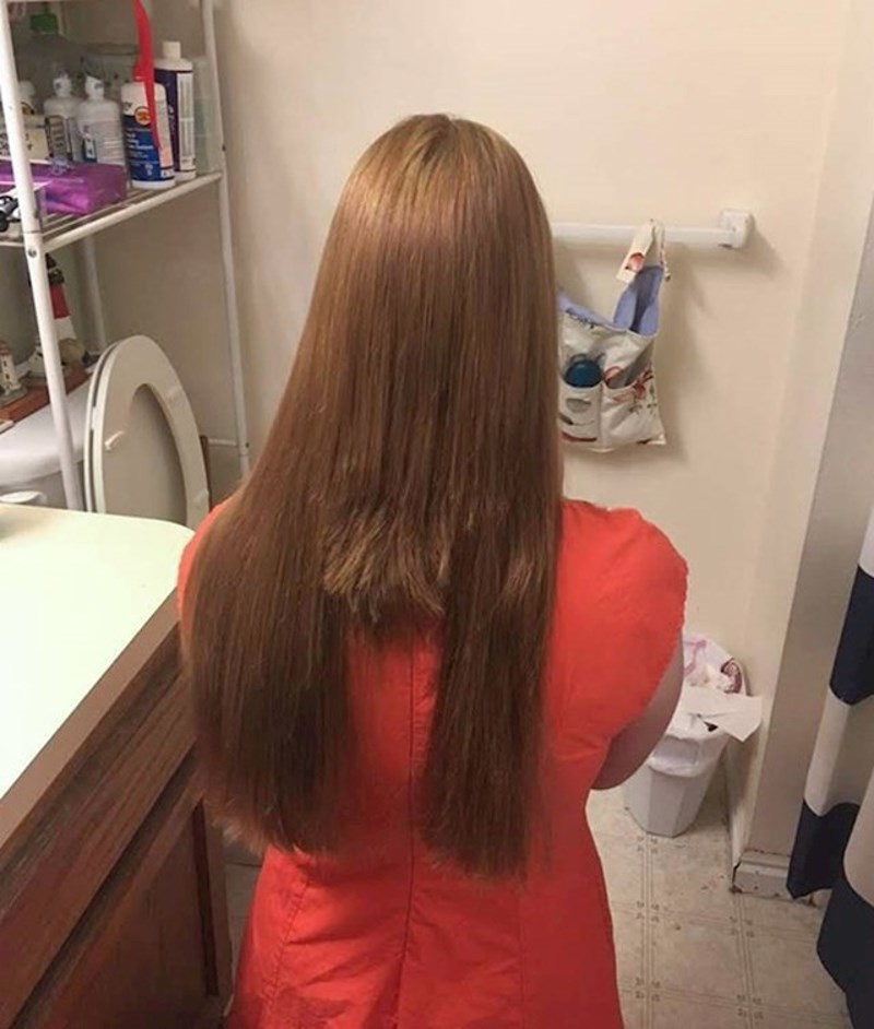 Frizerka joj je rekla da ne zna kako se ovo dogodilo