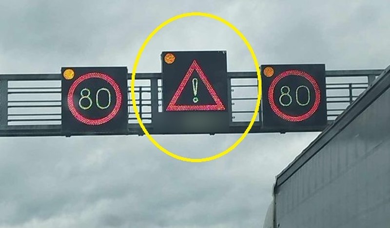 Upozorenje na cesti danas je zbunilo Zagrepčane, ljudima nije bilo jasno što se događa