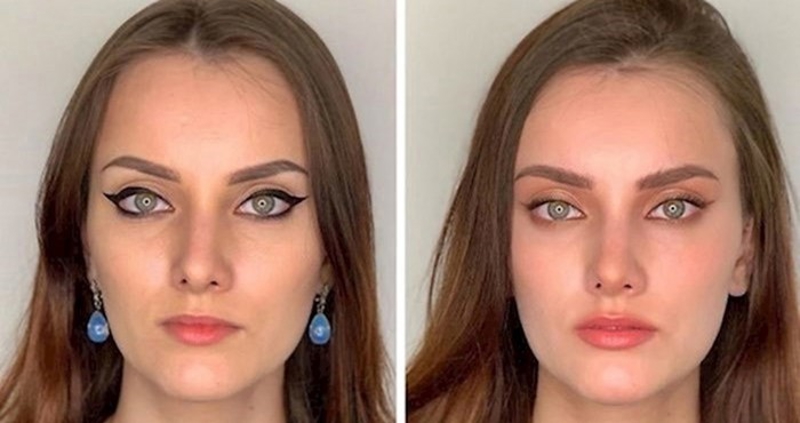 Žene su se prvo našminkale same, a onda ih je našminkala profesionalka. Pogledajte razliku