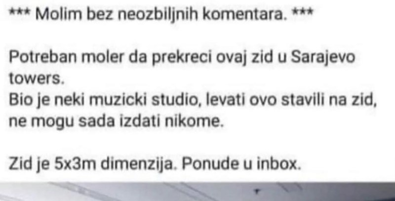Ova Facebook objava je apsolutni hit dana u regiji. Morate vidjeti što su ljudi naslikali na zidu