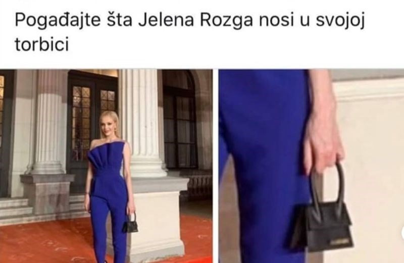 Jelena Rozga se slikala s novom torbicom, jedan komentar osvaja regiju već danima