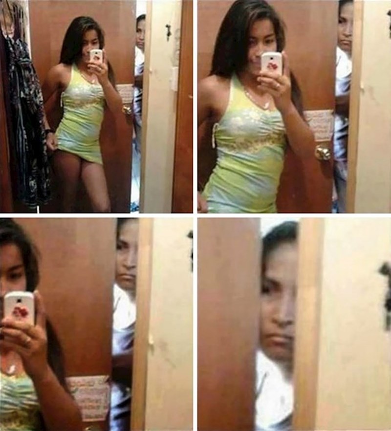 Ovo joj je zadnji selfie sad kad je mama dohvati