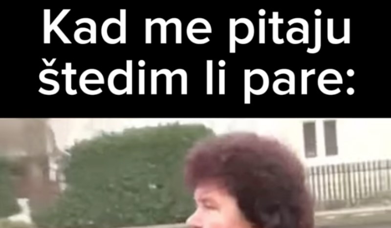 Gospođu iz Srbije su pitali štedi li pare, uslijedio je najlegendarniji odgovor ikad!