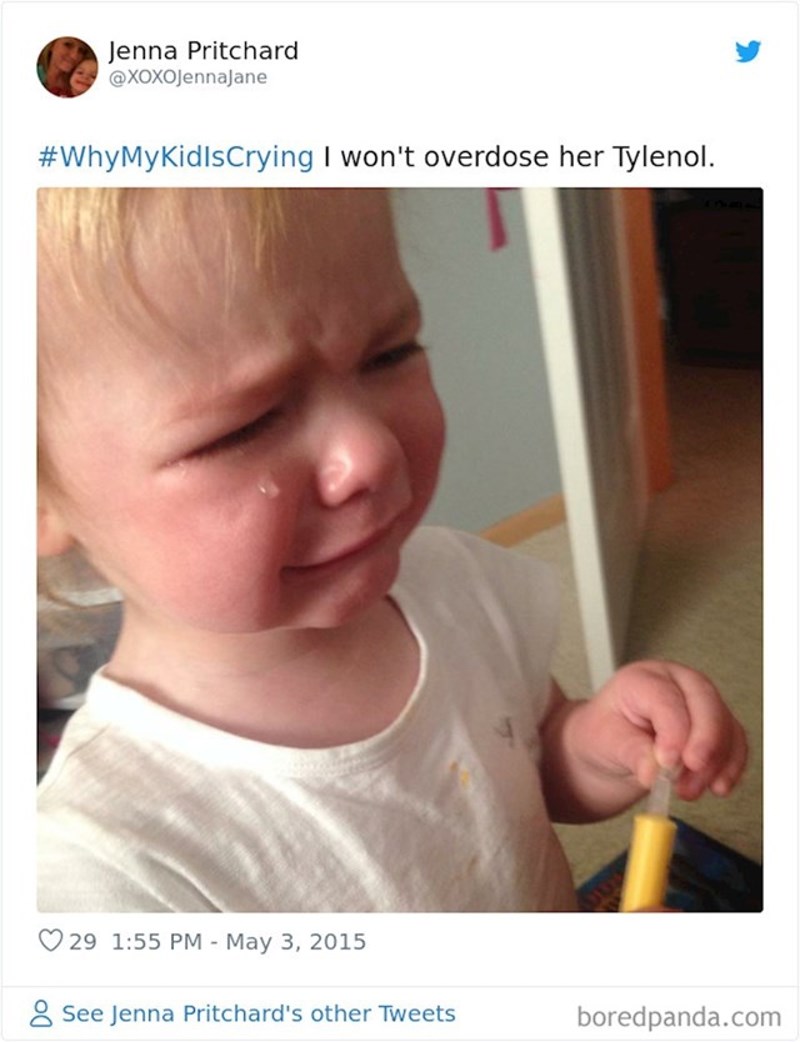 Jer joj mama nije htjela dati još lijekova.