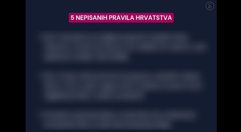 Netko je složio pet pravila po kojima žive svi Hrvati, sva su apsolutno istinita