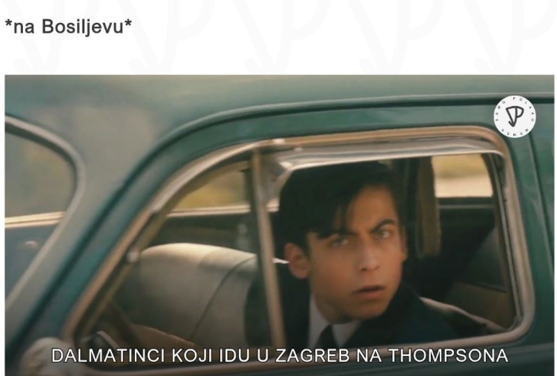Urnebesni meme prikazuje što će na A1 vidjeti Dalmatinci koji idu na Thompsona, ovo je hit!