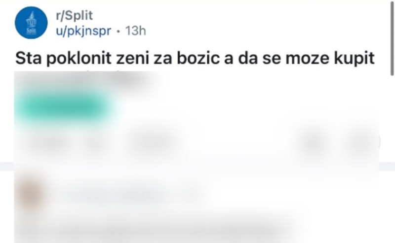 Splićanin je postavio jedno od najbizarnijih pitanja ove godine, morate vidjeti kakav poklon traži