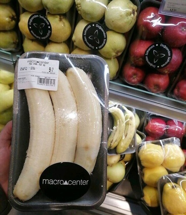 Banane bez kore, jer tko ima vremena za to guliti