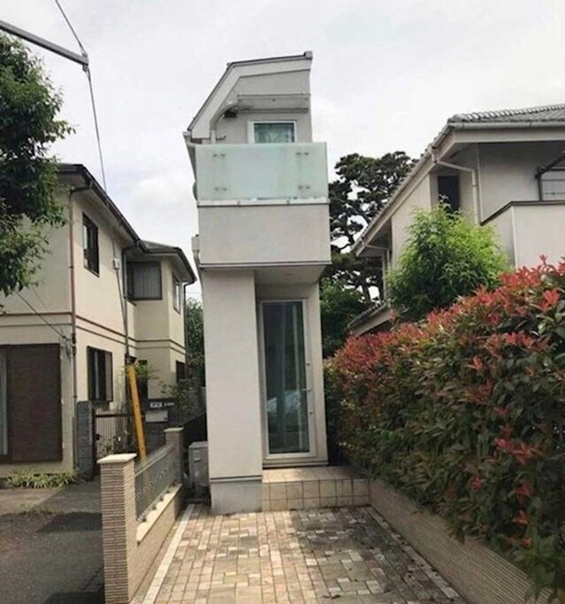 Tokio je najveći megalopolis na svijetu, kuće su često jako uske i visoke