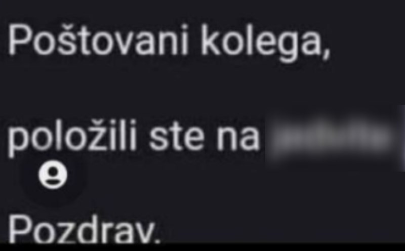 Profesor mu je poslao urnebesnu poruku na koji način je prošao ispit, fotka ima tisuće lajkova