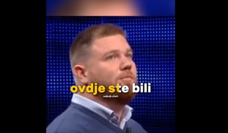 Tip s Potjere je ušao u legendu bez da je odgovorio na ijedno pitanje, ovo morate vidjeti