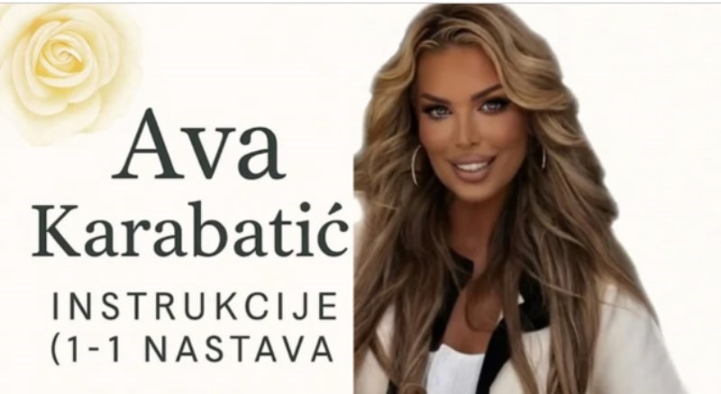 Ava Karabatić ima novu karijeru, masovno se dijeli njen oglas u kojem piše što sve podučava