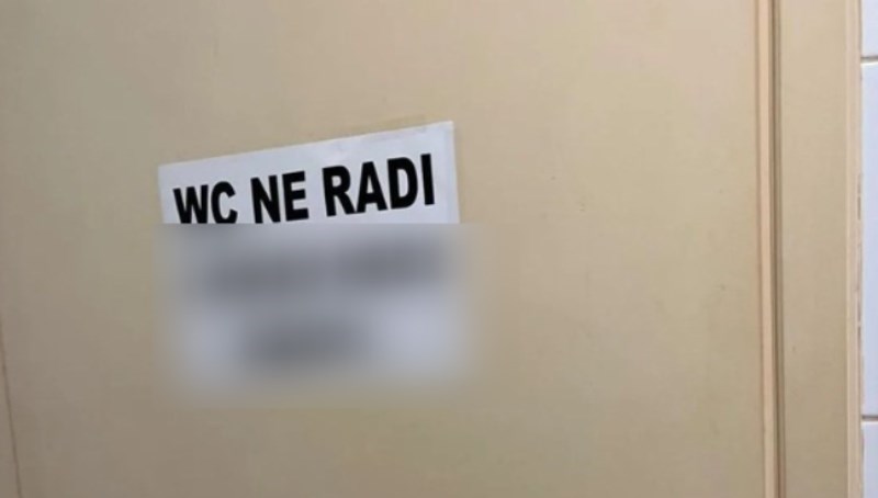 Vlasnik kafića je jednostavnom porukom na vratima WC-a nasmijao tisuće ljudi