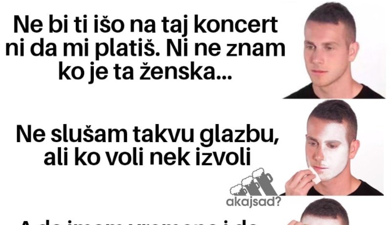 Netko je savršeno objasnio kako prosječan Hrvat gleda na koncert Aleksandre Prijović