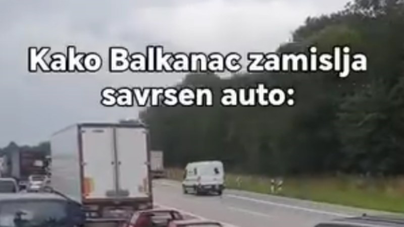 Snimka iz Nizozemske obara sve rekorde, ljudi su uvjereni da vlasnik ovog auta mora biti Balkanac