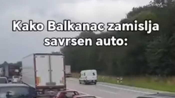 Snimka iz Nizozemske obara sve rekorde, ljudi su uvjereni da vlasnik ovog auta mora biti Balkanac