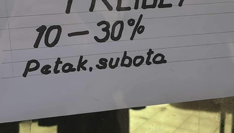 U poznatom centru odlučili su oglasiti Black Friday, sad im se smije čitava Hrvatska