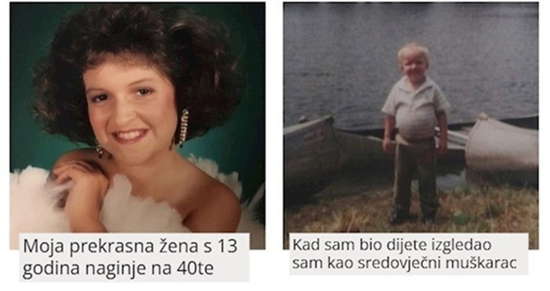 20 ljudi koji se ne srame svoje prošlosti pa su odlučili podijeliti svoje fotke s nama, urnebesne su