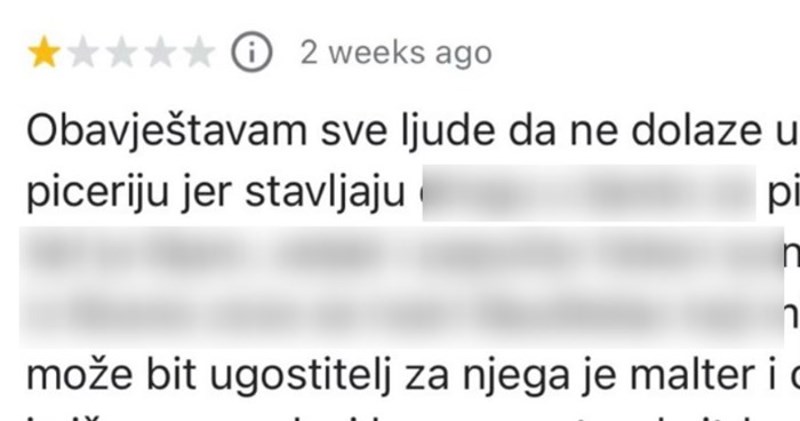 Mrežama se širi najluđa recenzija restorana ikad, morate vidjeti što je majstor napisao