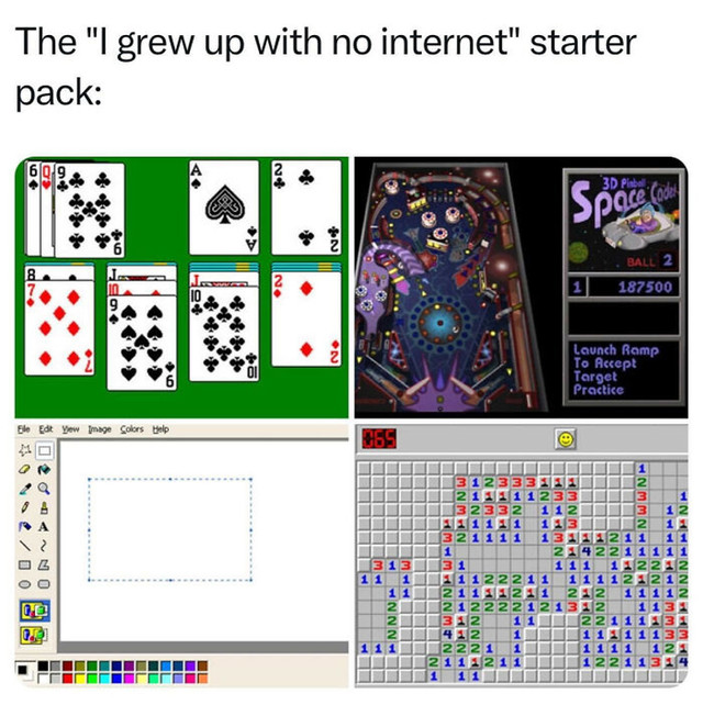 Odrastao sam bez interneta starter pack
