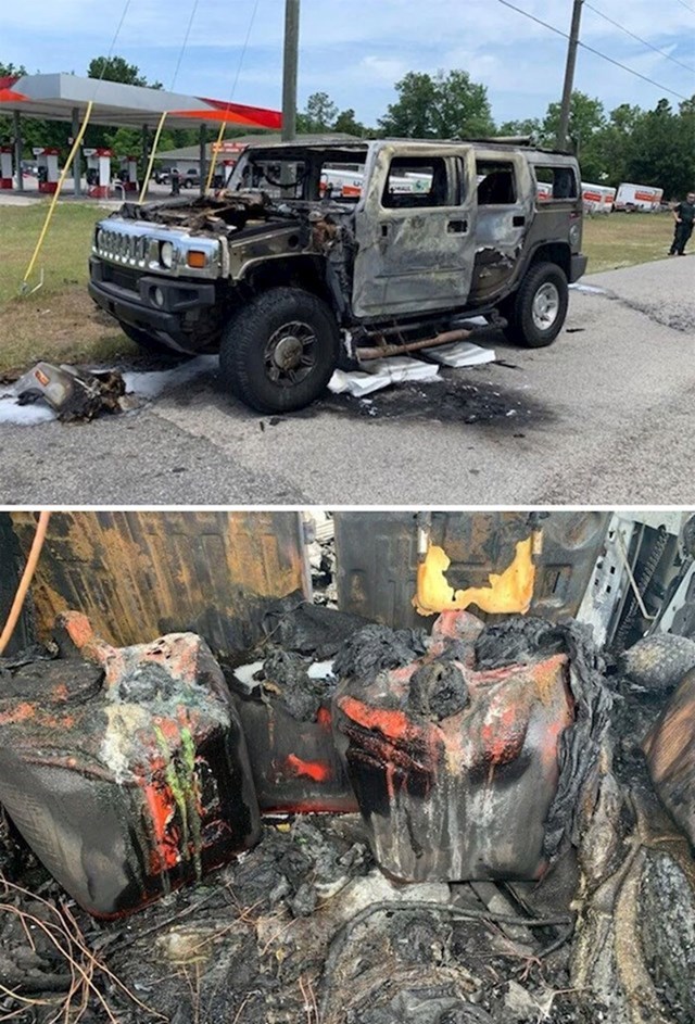 Kupio 4 kanistra benzina i zapalio cigaretu