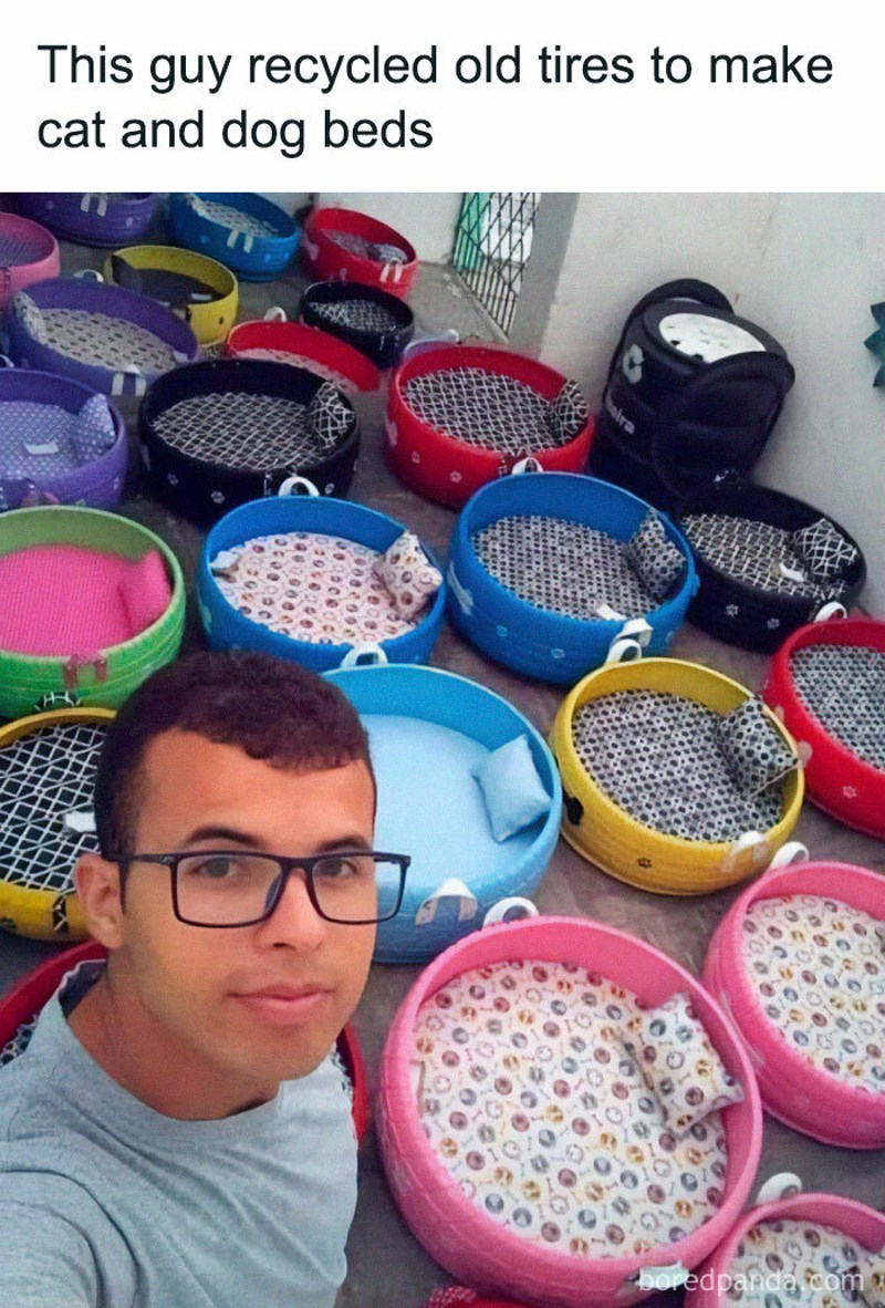 Tip od guma radi krevetiće za pse i mačke