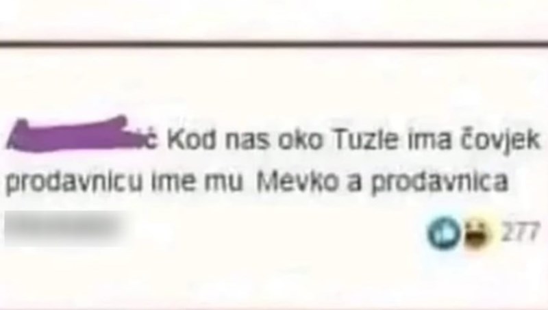 Ime dućana iz Tuzle obilazi regiju, svi umiru od smijeha na ideju koje se vlasnik Mevko sjetio