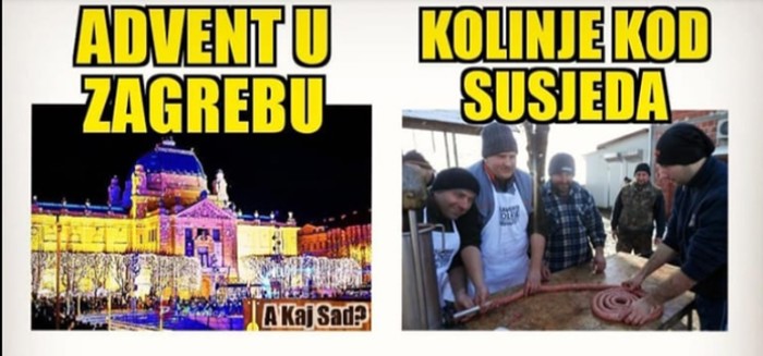 Netko je pobrojao pluseve i minuse adventa i kolinja. Pobjednik je samo jedan