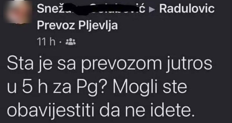 Gospođa se požalila da joj nije došao autobus, iskreni odgovor autoprijevoznika apsolutni je hit!