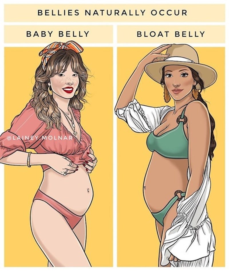 Trbušćići su normalni! Nekad je nadutost, nekad hrana, nekad posljedice porođaja...