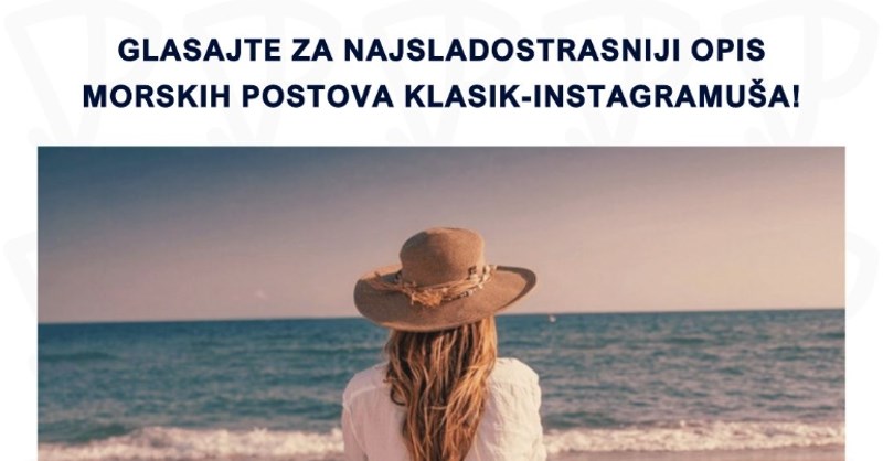 U Hrvatskoj traje velika rasprava oko najgoreg opisa Instagram fotki s mora, ovo je hit!