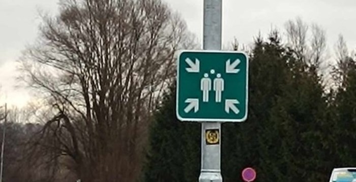 Netko je na odmorištu na autocesti snimio ovaj važan znak, znate li što označava?