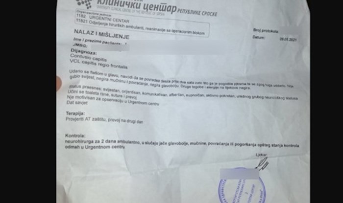 Facebookom se širi nalaz iz Banja Luke: Ljudi umiru od smijeha zbog čega je tip završio na hitnoj